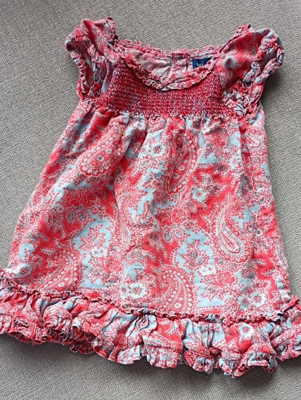 Ralph Lauren Paisley Floral Dress 24 Months